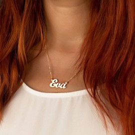 EVA İsim Altın Kolye TD100